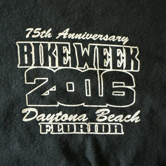 2016 Daytona Beach Bike Week T Shirt Size L - Picture 1 of 4